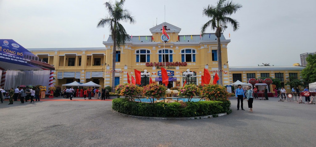 Ga Hải Phòng được xây dựng từ năm1902