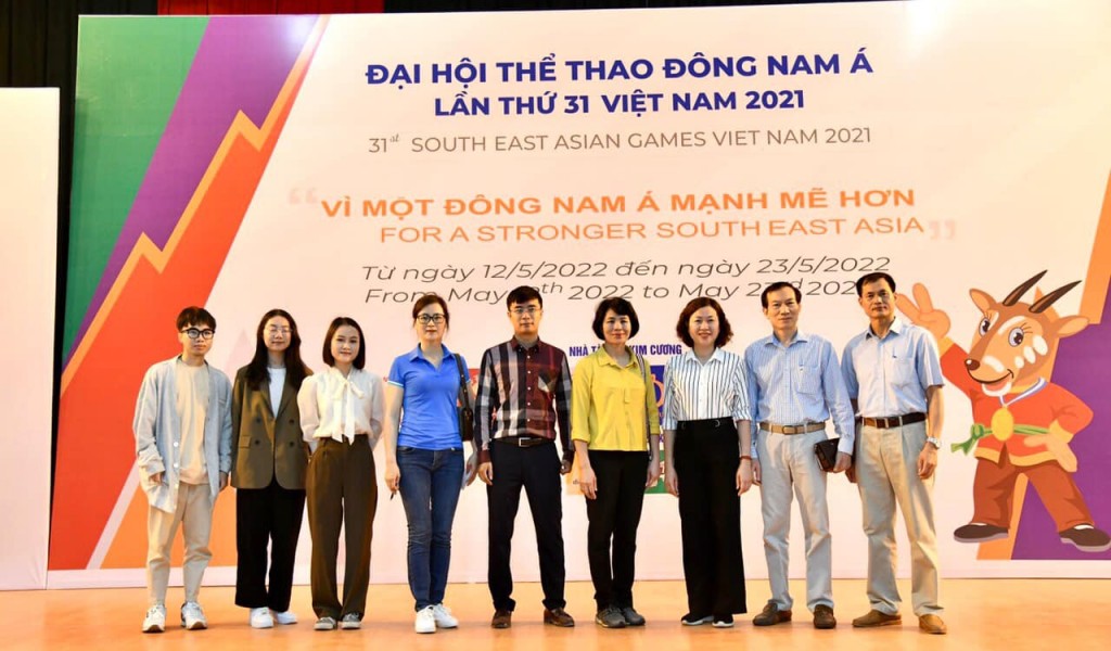 Chiến dịch truyền thông SEA GAMES 31 của Tổng Cục thể dục thể thao phối hợp cùng nhóm sinh viên trẻ năm 2022