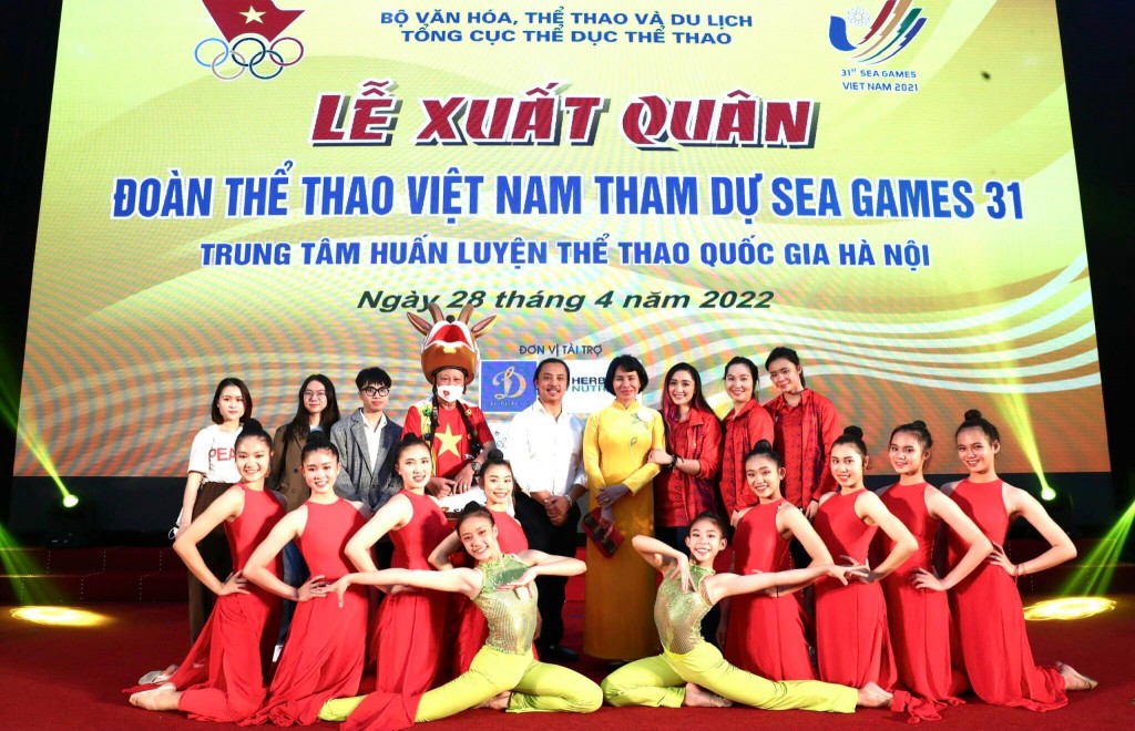 Lễ xuất quân đoàn Thể thao Việt Nam tham dự SEAGAMES 31 năm 2022