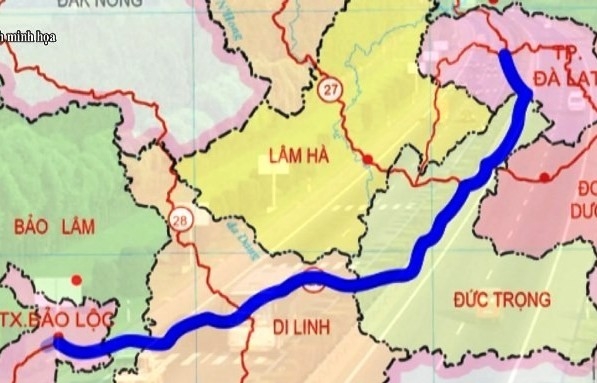 Phê duyệt hồ sơ mời thầu dự án cao tốc Bảo Lộc - Liên Khương
