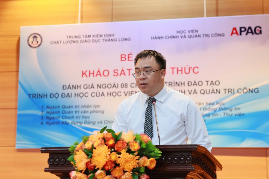 Bế mạc đợt khảo sát đánh giá chất lượng 8 chương trình đào tạo