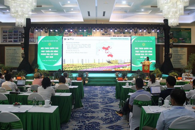 Khẳng định vị thế ngành hoa, cây cảnh Việt Nam trên thế giới