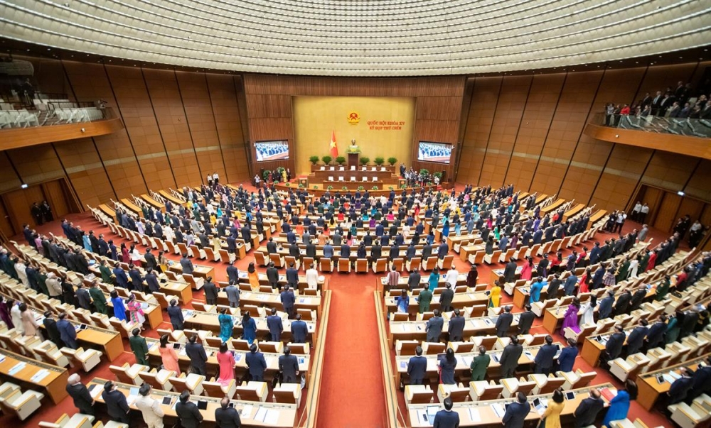 Ngày 12/5, Quốc hội bàn việc rút ngắn 3 tháng nhiệm kỳ khóa XV