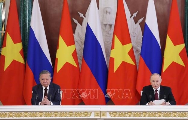 Tuyên bố chung về những định hướng lớn của quan hệ Đối tác Chiến lược toàn diện Việt Nam - Nga trong giai đoạn hợp tác mới
