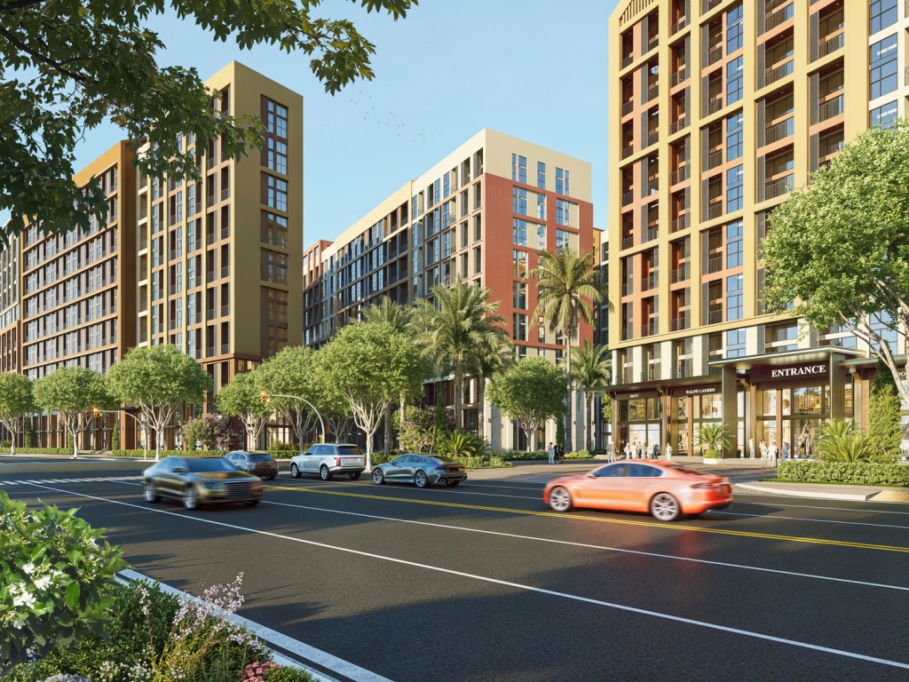 Shophouse khối đế với thiết kế chiều cao lên tới 7m (Ảnh: Sun Property)