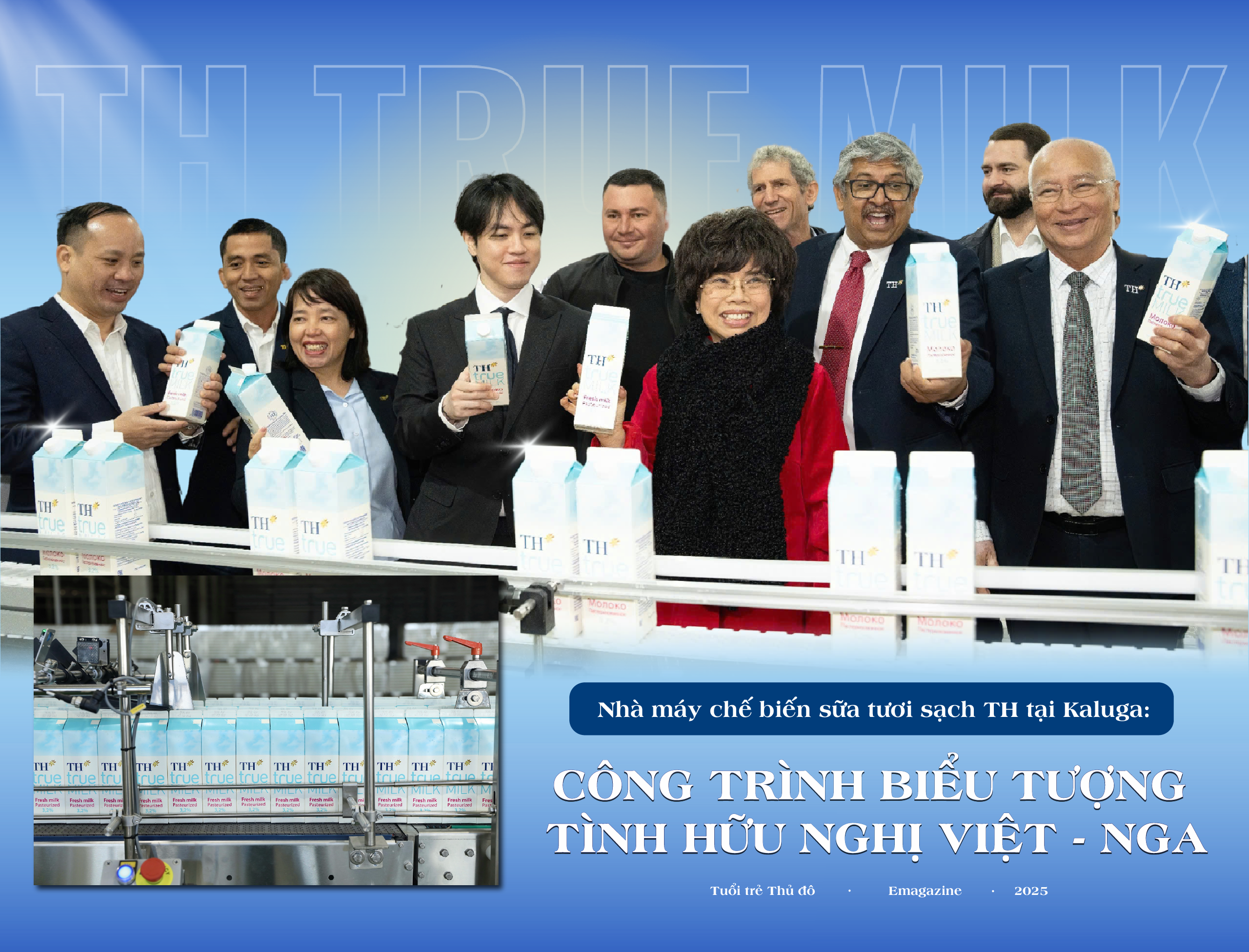 Nhà máy TH Kaluga: Công trình biểu tượng tình hữu nghị Việt - Nga