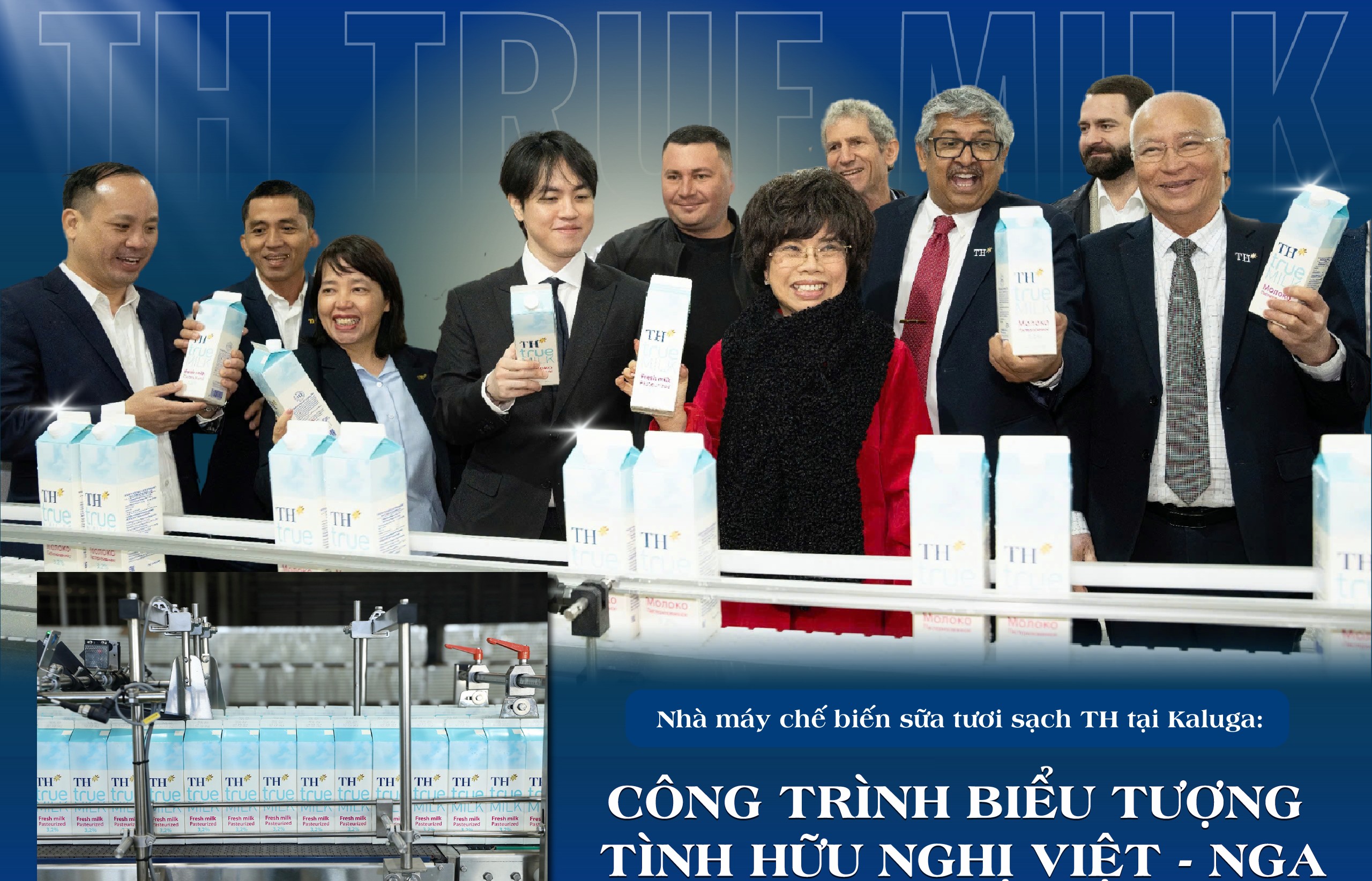 Nhà máy TH Kaluga: Dự án biểu tượng tình hữu nghị Việt - Nga