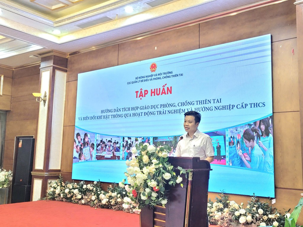 Tích hợp giáo dục phòng, chống thiên tai qua hoạt động trải nghiệm, hướng nghiệp