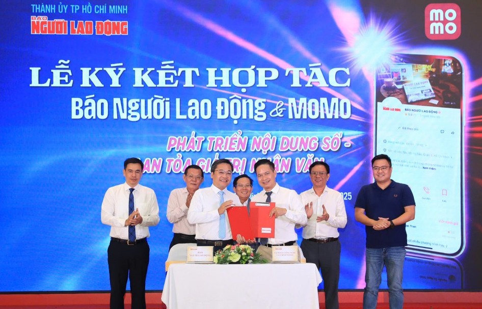 Báo Người Lao động chính thức có mặt trên “siêu ứng dụng” MoMo