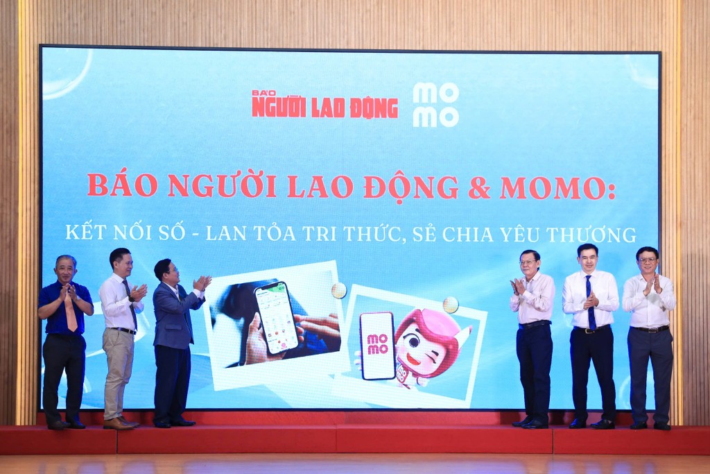Báo Người Lao Động chính thức có mặt trên siêu ứng dụng tài chính MoMo