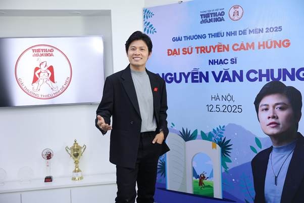 Nhạc sĩ Nguyễn Văn Chung mong muốn lan tỏa tinh thần sáng tạo dành cho trẻ em