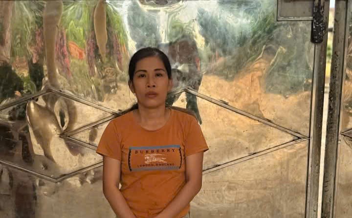 Đối tượng Nguyễn Thị Hoài (Ảnh: Công an Quảng Nam)