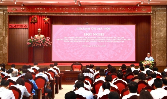 Hà Nội triển khai hướng dẫn sắp xếp, bố trí cán bộ phường, xã