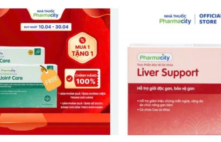 Hệ thống nhà thuốc Pharmacity thu hồi 4 sản phẩm thực phẩm chức năng