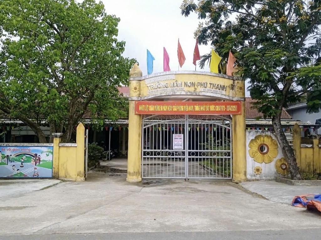 Trường mầm non Phú Thanh, phường Dương Nổ, quận Thuận Hóa, TP Huế