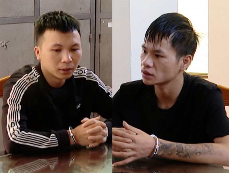 Hứa Văn Hội và Lành Văn Trọng.
