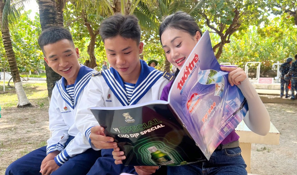 Cầu nối yêu thương từ đất liền đến đảo xa
