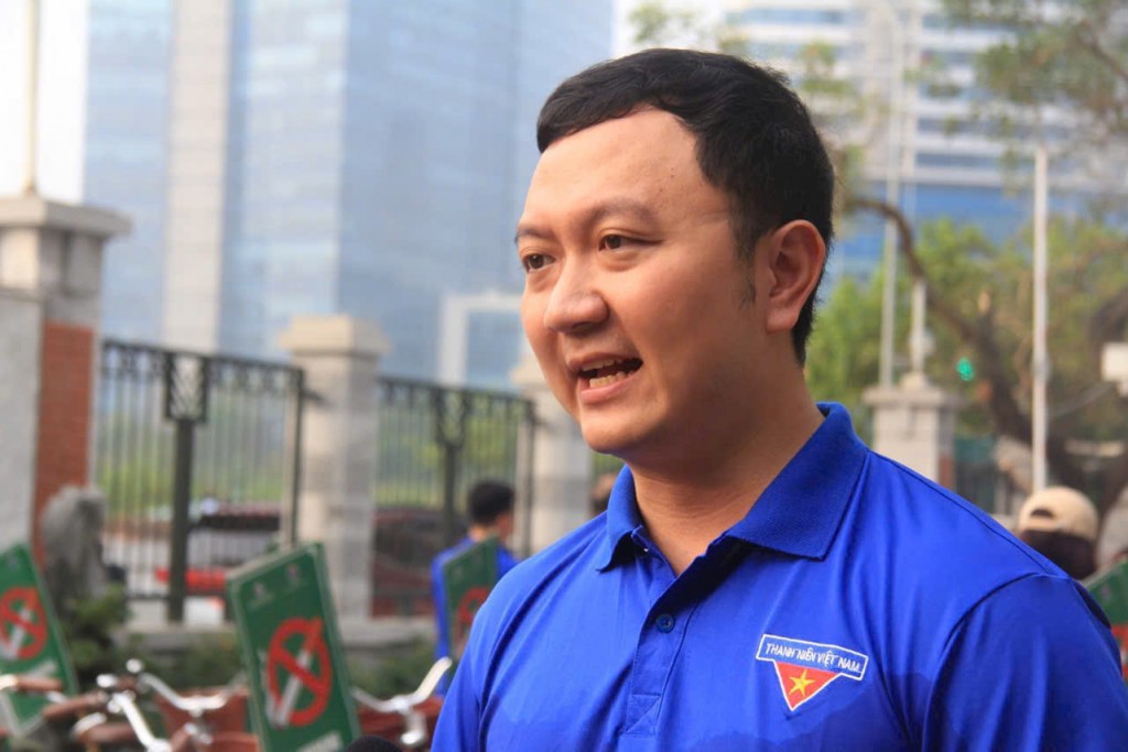 anh Nguyễn Quyết Thắng (trú tại quận Bắc Từ Liêm, Hà Nội) 