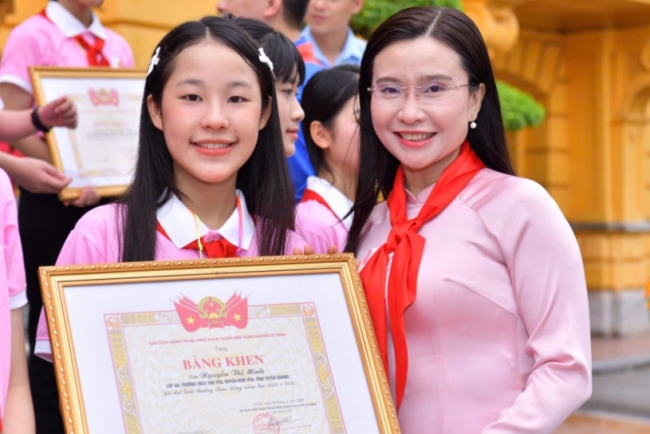 Vinh danh thiếu nhi tiêu biểu đạt Giải thưởng Kim Đồng