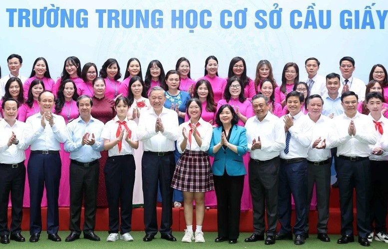 Tổng Bí thư Tô Lâm: Xây dựng nền giáo dục toàn diện, ngang tầm thế giới, mang bản sắc văn hóa Việt Nam