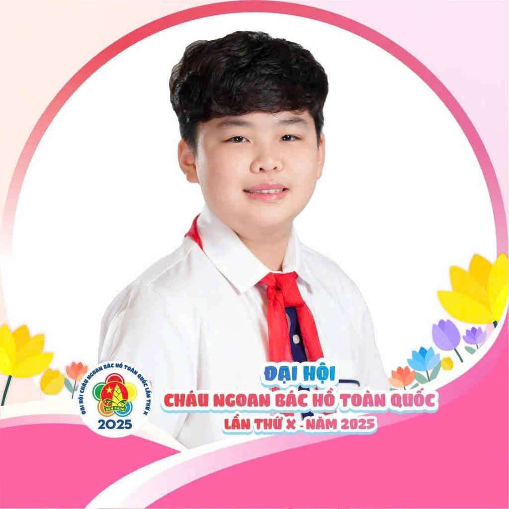 “Sao sáng” tài năng trong vườn hoa Cháu ngoan Bác Hồ