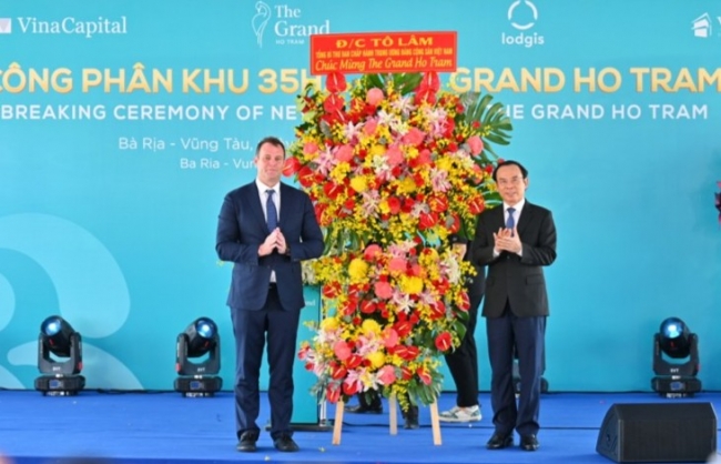 Bà Rịa - Vũng Tàu khởi công thêm dự án du lịch trị giá tỷ USD