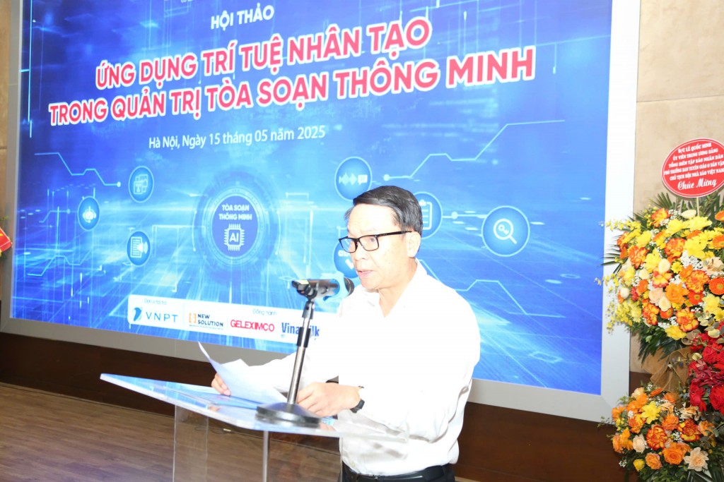 Ứng dụng trí tuệ nhân tạo trong quản lý toà soạn thông minh
