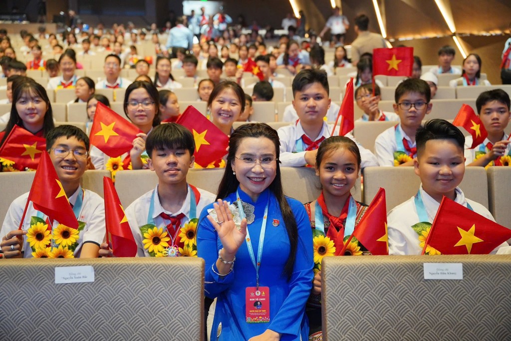 Rực rỡ sắc màu tại Đại hội Cháu ngoan Bác Hồ