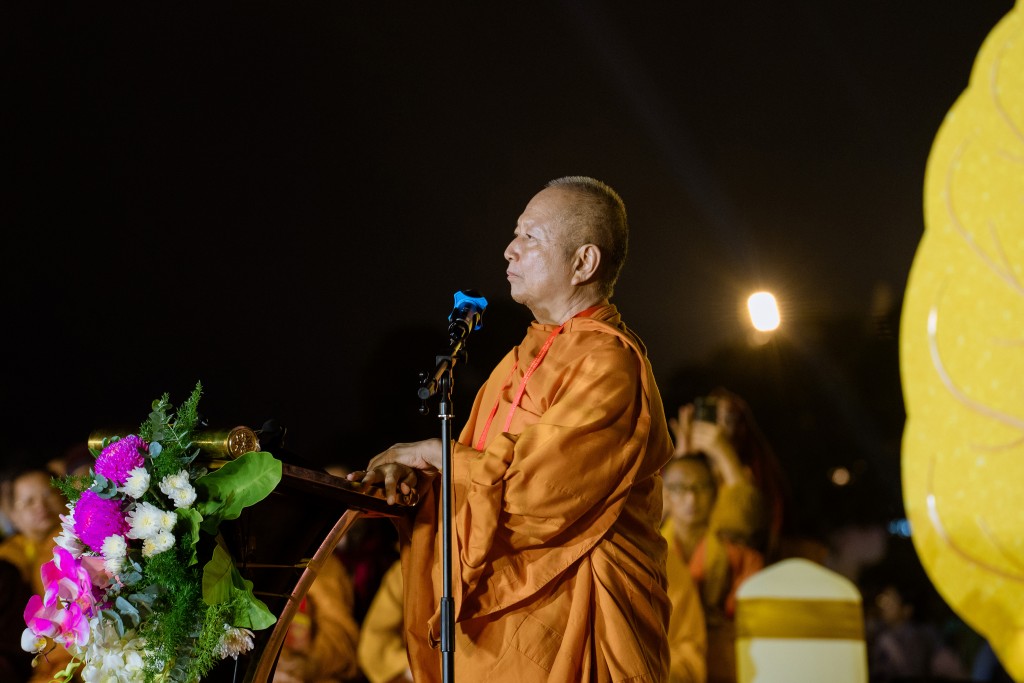 Chủ tịch ICDV gọi núi Bà Đen là hình mẫu cho năm dạng an lạc của Vesak Liên Hiệp Quốc