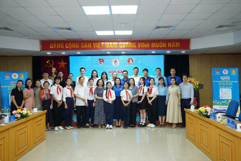 CEO - NTK Yến Ngô tại họp báo Đại hội Cháu ngoan Bác Hồ lần X