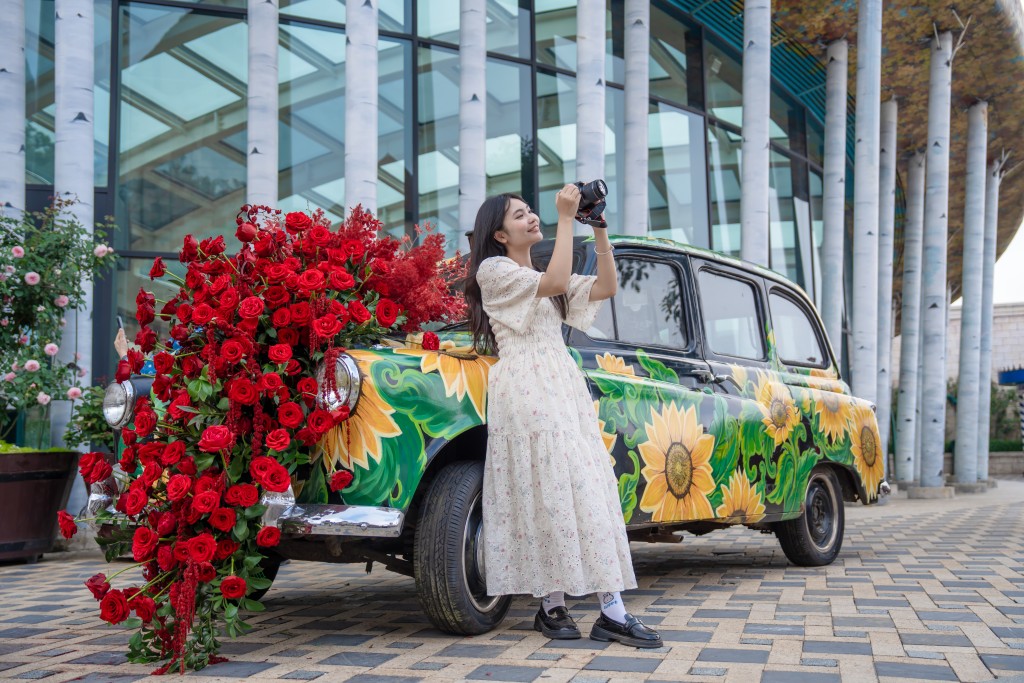 Lạc bước giữa thiên đường hoa hồng tại Sun World Ba Na Hills