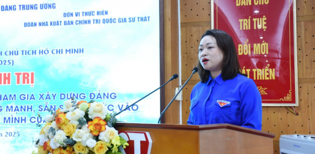 đồng chí Trần Thị Ngọc Quỳnh, Bí thư Đoàn các cơ quan Đảng Trung ương