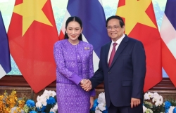 Thủ tướng Phạm Minh Chính chủ trì lễ đón chính thức Thủ tướng Thái Lan thăm Việt Nam