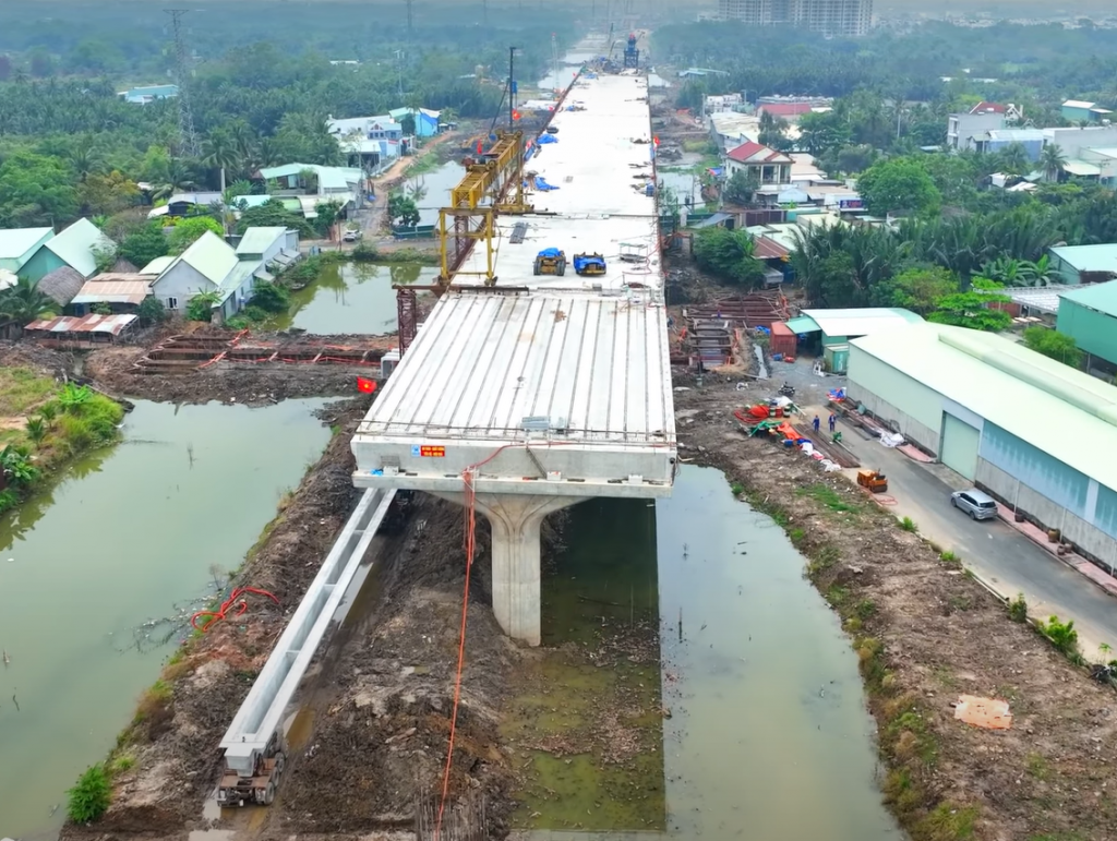 Dự án Vành đai 3 vẫn đang trong quá trình thi công
