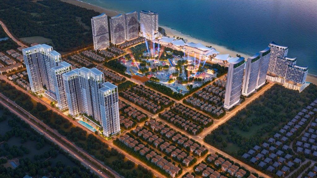 Khởi công khu đô thị biển có công viên nước 19ha lớn bậc nhất Đông Nam Bộ
