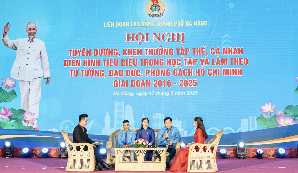 Tọa đàm giao lưu với các cá nhân điển hình tiên tiến học tập, làm theo tư tưởng, đạo đức, phong cách Hồ Chí Minh (Ảnh Út Vũ)