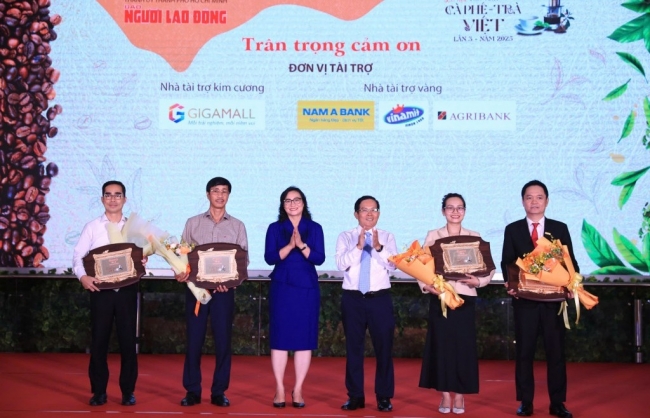 Khai mạc chương trình "Tôn vinh cà phê, trà Việt" lần 3 - 2025