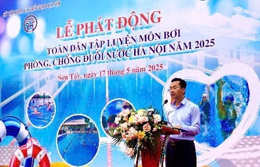 Hà Nội phát động toàn dân tập bơi, phòng, chống đuối nước