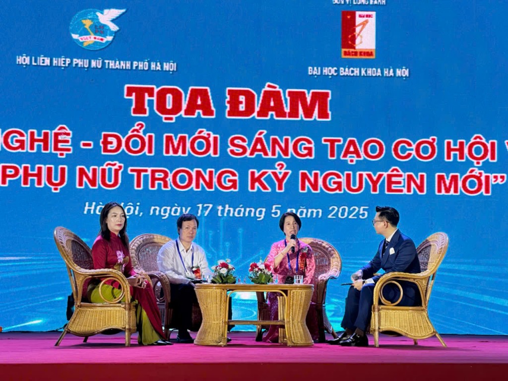 Ngày Phụ nữ Thủ đô ứng dụng công nghệ, đổi mới sáng tạo