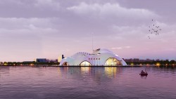 Soi kiến trúc “độc nhất vô nhị” của Nhà hát Opera Hà Nội tại Hồ Tây