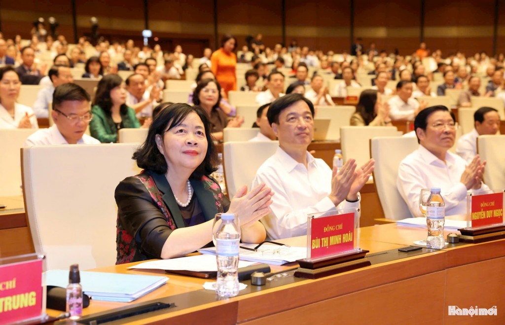 [Ảnh] Hội nghị toàn quốc quán triệt, triển khai thực hiện Nghị quyết số 66-NQ/TW và Nghị quyết số 68-NQ/TW của Bộ Chính trị
