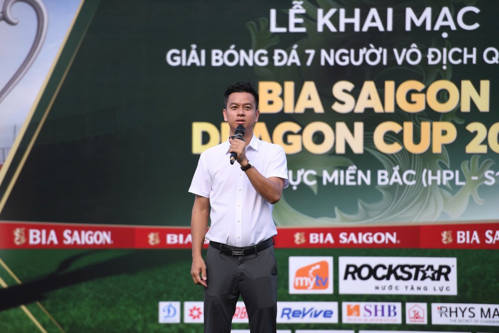 Ông Phạm Ngọc Tuấn - Tổng Giám đốc Công ty Cổ phần bóng đá Việt, Trưởng Ban tổ chức