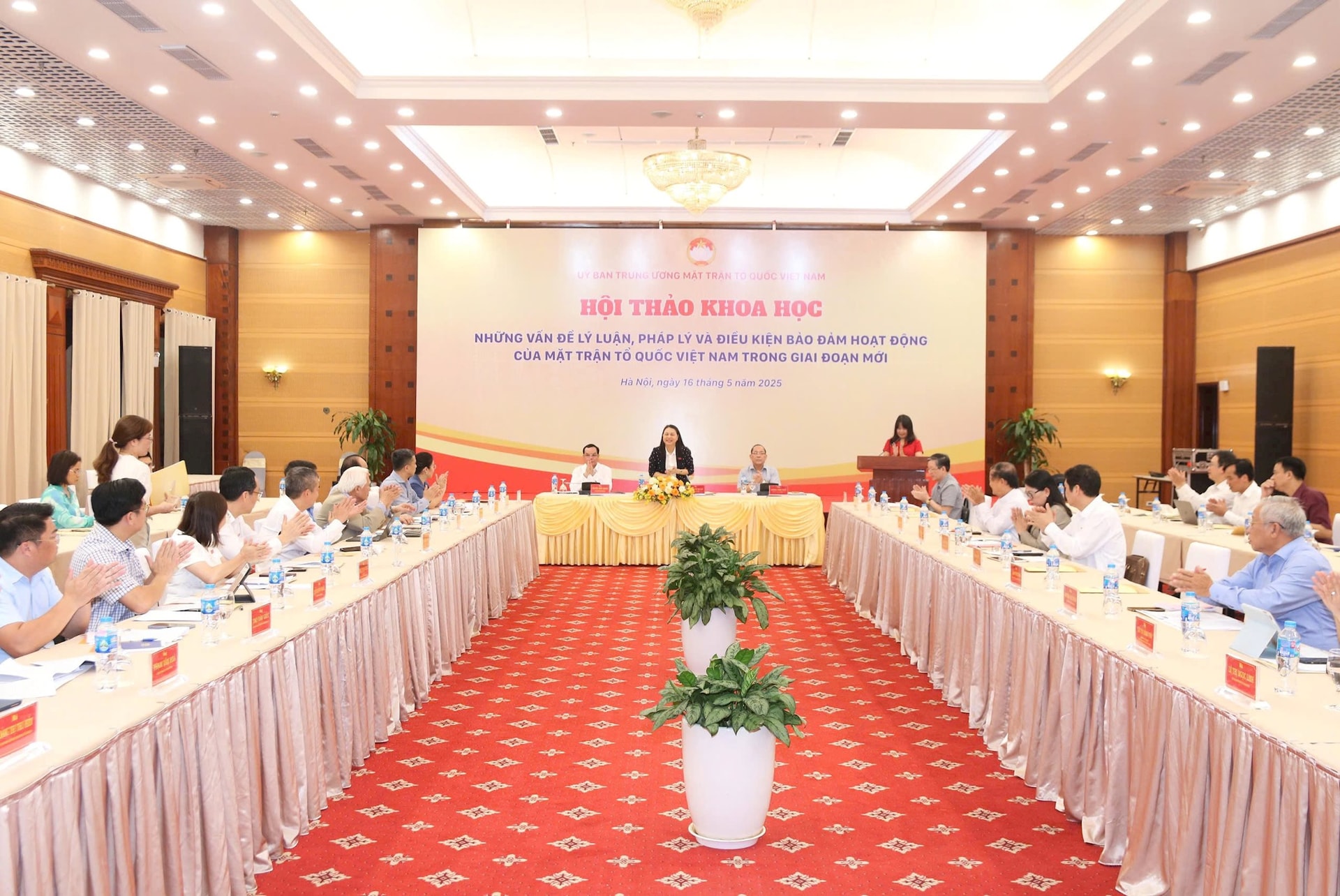 Sắp xếp các tổ chức chính trị - xã hội, các hội quần chúng trực thuộc UBTƯ MTTQ Việt Nam là tất yếu khách quan, phù hợp với thực tiễn