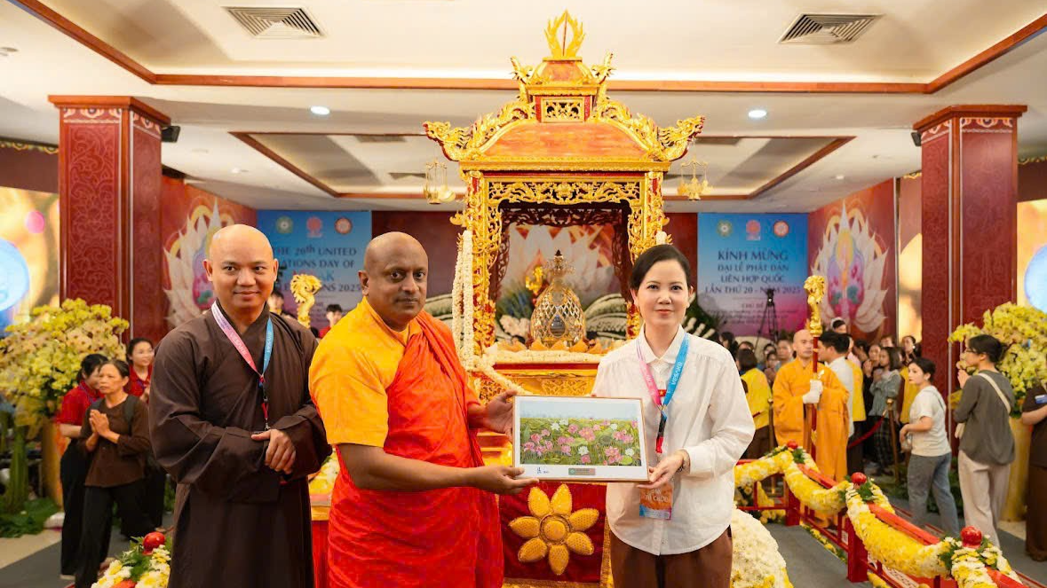 Sứ giả sen Việt trong Đại lễ Phật Đản Vesak 2025