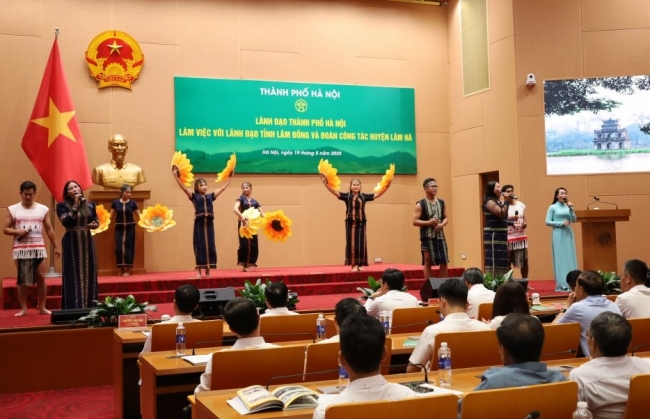 Hà Nội quan tâm, hỗ trợ Lâm Đồng trên tất cả mọi lĩnh vực