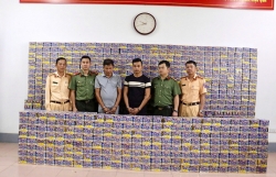 Nghệ An: Bắt giữ các đối tượng buôn bán pháo nổ xuyên quốc gia, thu giữ khoảng 1,5 tấn pháo