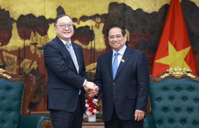 Thủ tướng tiếp lãnh đạo tập đoàn kinh tế hàng đầu Trung Quốc