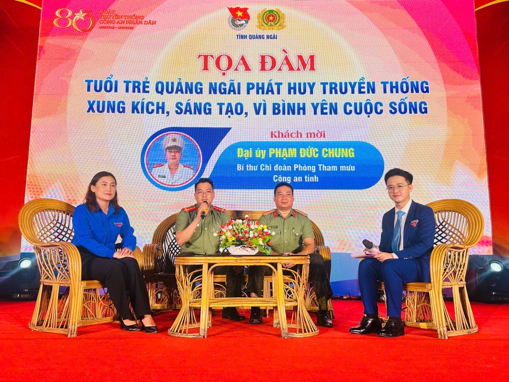 Buổi tọa đàm là cơ hội để tuổi trẻ Quảng Ngãi nâng cao nhận thức về truyền thống và trách nhiệm.