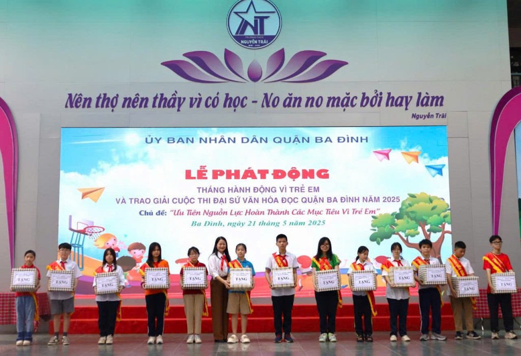 Quận Ba Đình (Hà Nội) phát động “Tháng hành động vì trẻ em”