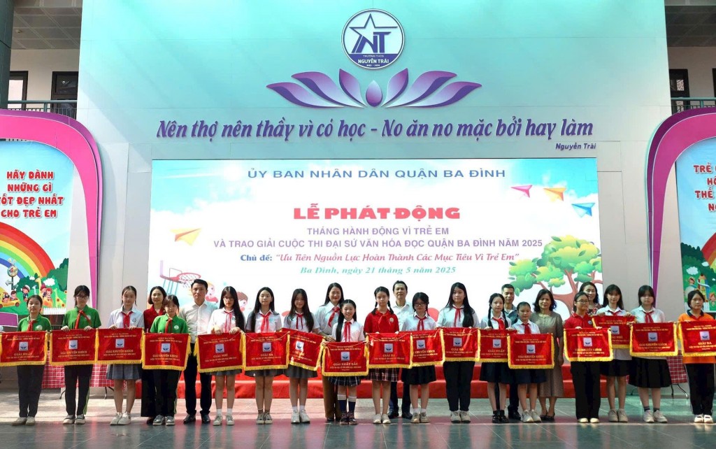 Quận Ba Đình (Hà Nội) phát động “Tháng hành động vì trẻ em”